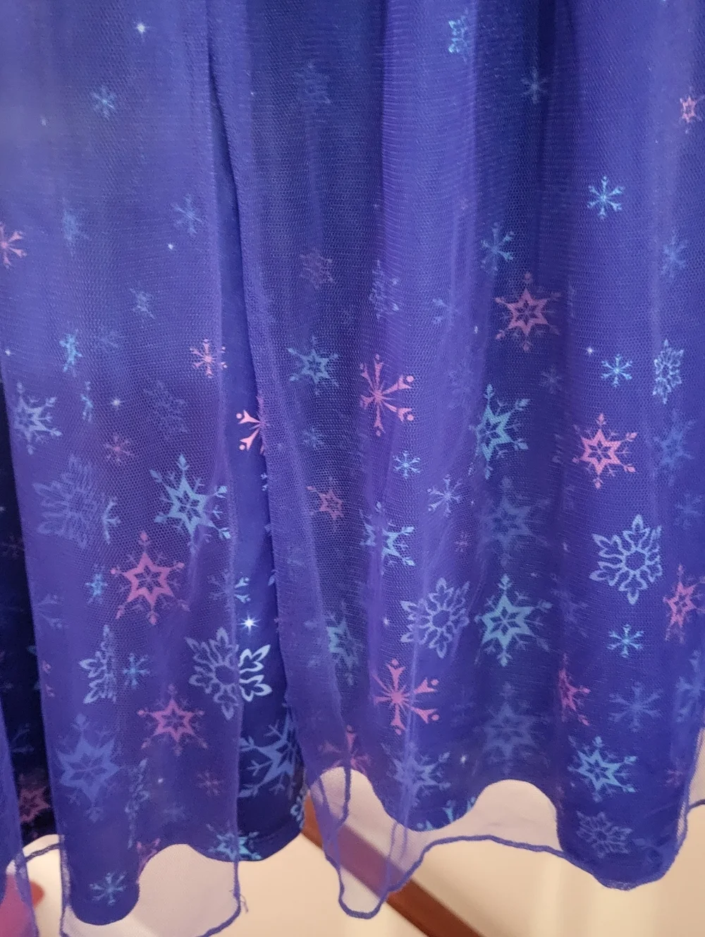 EUC DISNEY Frozen Elsa & Anna Girls Nightgown Dress - Picture 4 of 5